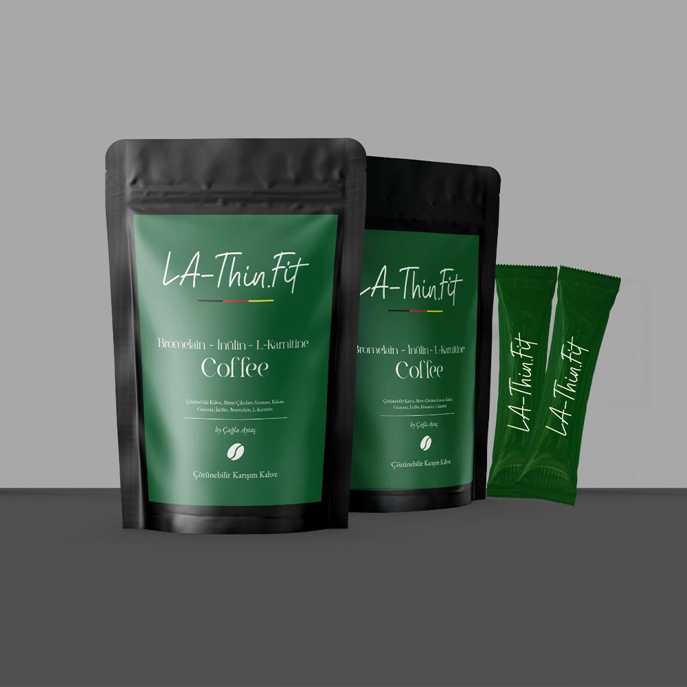 LA-Thin.Fit Bromelain – Inulin – L-Carnitin Coffee